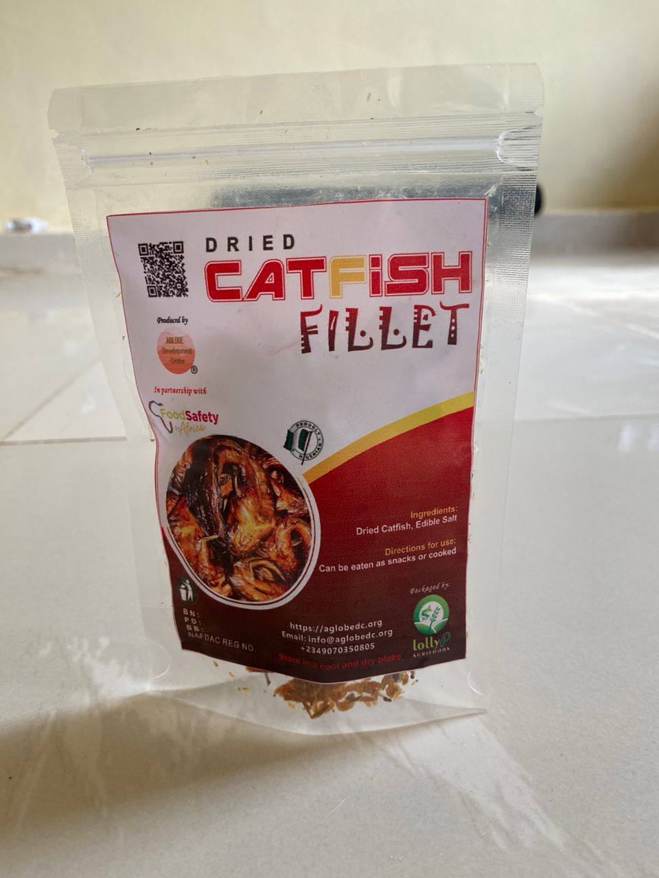 Dried Catfish Fillet